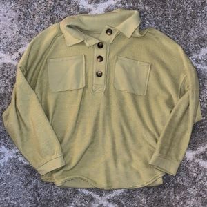 american eagle henley crew